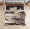 Latte Double Bed 2 Ply Blanket