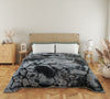 Grey Stone Double Bed 1 Ply Blanket