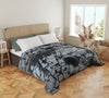 Grey Stone Double Bed 1 Ply Blanket