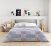 220 GSM Square Printed Reversible Double Bed Comforter