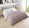 220 GSM Brown Stone Printed Reversible Double Bed Comforter