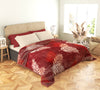 Red Pine Double Bed 1 Ply Blanket