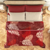 Red Pine Double Bed 1 Ply Blanket