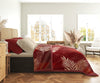 Red Pine Double Bed 1 Ply Blanket