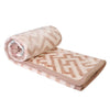 Maze Double Bed 2 Ply Blanket