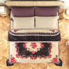 Purple Garland Double Bed 1 Ply Blanket