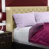 Purple Ribbed Sherpa Single Bed Duvet Cover