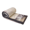 Latte Double Bed 2 Ply Blanket