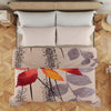 Autumn Double Bed 3 Ply Blanket