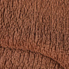 Ribbed Coffee Double Bed Quilt