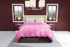 Ribbed Pink Double Bed Quilt