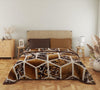 Geometric Sands Double Bed 2 Ply Blanket