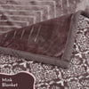 Reversible Solid Double Bed Mink Blanket