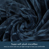 Reversible Solid Double Bed Mink Blanket