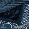Reversible Solid Double Bed Mink Blanket