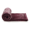 Reversible Solid Double Bed Mink Blanket