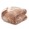 Faux Rabbit Fur 3ply Reversible Mink Blanket
