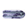 Purple Stone Double Bed 1 Ply Blanket