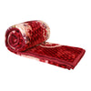 Red Garland Double Bed 1 Ply Blanket